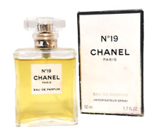 RARE Vintage Chanel Paris No.19 Perfume Women 1.7oz/50ml Eau De Parfum 92% Full picture