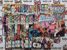 AVENGERS WEST COAST #26-99 LOT of 30 Issues Iron Man War Machine Vision picture