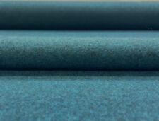 2.625 yards CF Stinson Brixton Teal Blue Heather Wool Upholstery Fabric DK picture