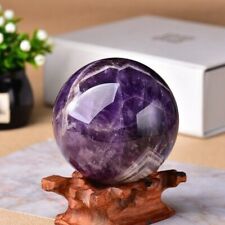 40mm Natural Dream Amethyst Reiki Healing quartz sphere ball crystal stone picture