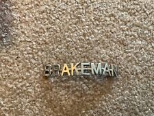 Antique Shreve & co.  Brakeman hat badge pin picture