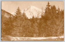 RPPC Postcard~ Mt. Rainier From Longmire, Washington picture