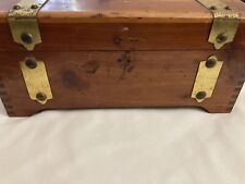 Vintage McGraw Box Co. Wooden Trinket/Jewelry Box picture