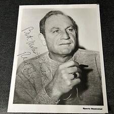 Red Holzman Autographed 8x10 Photo American Basketball Player and Coach Knicks picture