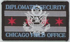 Secret Service Chicago Field Office Diplomatic Security Hook and Loop Patch picture