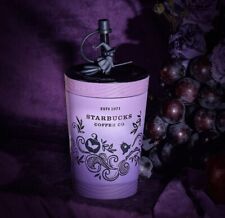 Starbucks 2022 China Halloween Purple 13oz SS Cup Tumbler picture