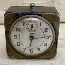 RARE Antique Cascade Clock Ingram Convex Glass - ALARM WORKS - Clock Not Working picture