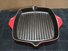 Red Square Cast Iron Grill Pan 12