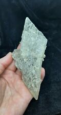 GYPSUM variety SELENITE Crystal, England 133g 15cm x 7cm x 3cm. picture