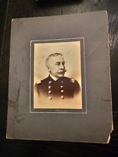 Rare Antique Cabinet Photo Admiral Dewey 1898 6 1/2” X 8 1/4” Card picture