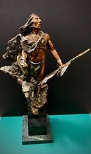 Legends Medina Native American Indian Shaman Mystical Hunter's Quest Sculpture picture
