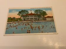 Sharon, Pa. ~ Buhl Farm - Swimming Pool and Casino - Unposted Vintage  Postcard picture