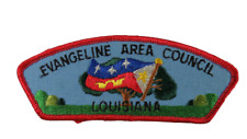 Evangeline Area Council Lafayette, LA 1924-present T1a pb CSP Red Bdr (Z1553) picture