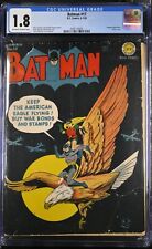 Batman #17 (Jun-Jul 1943, D.C. Comics) CGC 1.8 GD- | 4391144001 picture