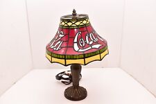 Coca Cola Stained Glass Style Plastic Shade Tiffany Style Lamp Home Decor picture