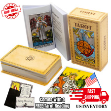 Rider Waite Original Tarot Deck of 78 Cards W. Guidebook, Traditional Artwork picture