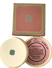💋 1940’s Jean La Salle Pan Cake Make-Up Bakelite Compact & Box Vintage NOS 💋 picture