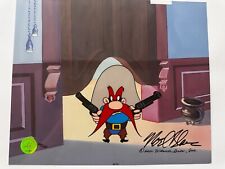 Yosemite Sam Animation Cell Hand Signed by Noel Blanc Limited Edition 84/100 picture