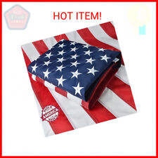 2.5x4 American Flag Outdoor Heavy Duty, 100% Made in USA, US Flag 2.5x4 ft picture