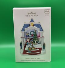 Hallmark 2011 Santa Comes to Town Ornament With Lights, Sound, & Motion NEW picture