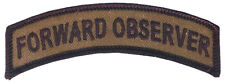 Forward Observer Embroidered Tab - H&L - FO - Artillery Spotter - US Army - USMC picture