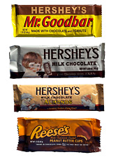 Hershey Nostalgia/ Mr Goodbar, Milk Chocolate, Milk Chocolate w Almonds, Reese's picture