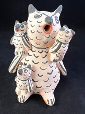 Vintage Cochiti Polychrome Owl Storyteller by Maria P Romero picture