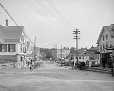 View of Lakeport, New Hampshire, Early 1900s, Photo, New Picture Reproduction picture