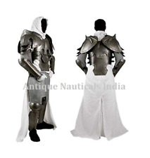 Medieval ConQuest Cuirass Armor Blackened LARP Suit of Armor Knight 18 GaUGE picture