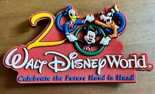 VTG 2000 Disney World Celebrate the Future Hand In Donald Duck WDW Fridge Magnet picture