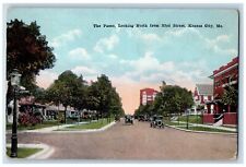 Kansas City Missouri MO Postcard The Paseo Looking North From 33rd Street 1924 picture