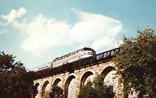 Canton MA-Massachusetts, Amtrak's Liberty Express Southbound Bridge, Postcard picture