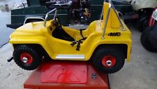 Vintage Amusement Kiddie Ride Jeep Coin Operated Antique picture