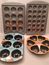 4 New Wilton Armetale Muffin Pans picture