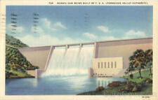 1936 The Norris Dam,TN Tennessee Asheville Post Card Co. Linen Postcard 1c stamp picture
