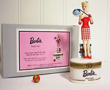 Student Teacher Porcelain Barbie Statue PHB Hinged Box Midwest Cannon Falls picture