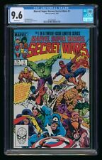 SECRET WARS #1 (1984) CGC 9.6 WHITE PAGES picture