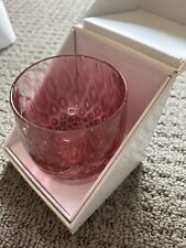 One Of A Kindness Glassybaby March 2023 Candle Holder Maroon LE picture
