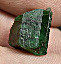 8 Carat Natural Green Color Emerald W/Pyrite From Panjshir  Afghanistan picture
