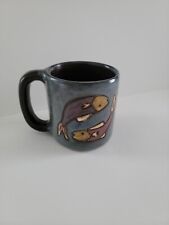 Design by Mara, Mexico Studio Pottery Pisces Coffee Mug Signed Horoscope Series picture