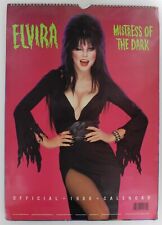 Elvira 1988 Calendar Mistress of The Dark 12x16 Cassandra Peterson Scream Queen picture