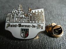 RARE PIN'S PINS - SAINT GERMER DE FLY - VILLE - CASTLE - CHURCH - COAT OF ARMS *EGF* picture