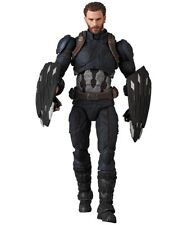 PSL Medicom Toy MAFEX No.122 CAPTAIN AMERICA INFINITY WAR Painted action figure picture
