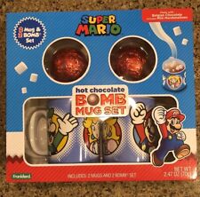 NEW Nintendo Super Mario Mugs, Chocolate Bomb Christmas Mug Mario Luigi Gift Set picture