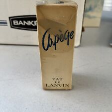 VTG NOS ARPEGE EAU DE LANVIN Parfums Inc. NY in Sealed Box 1-1/3 Fl. Ozs picture