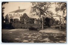 c1920's Residence Home View Pinehurst Massachusetts MA RPPC Photo Postcard picture