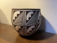Exquisite Rose Chino  Native American Indian Pottery Bowl Acoma N.M picture