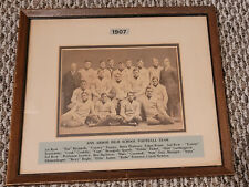 1907 ANN ARBOR HIGH SCHOOL FOOTBALL MICHIGAN WOLVERINES PLAYERS SCARCE PHOTO picture