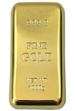 Fake Gold Bar Paperweight Gold Bullion Bar Paper Weight High Quality Prop picture