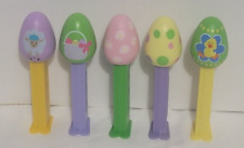 PEZ Easter Egg Dispensers Lot of 5 Loose picture